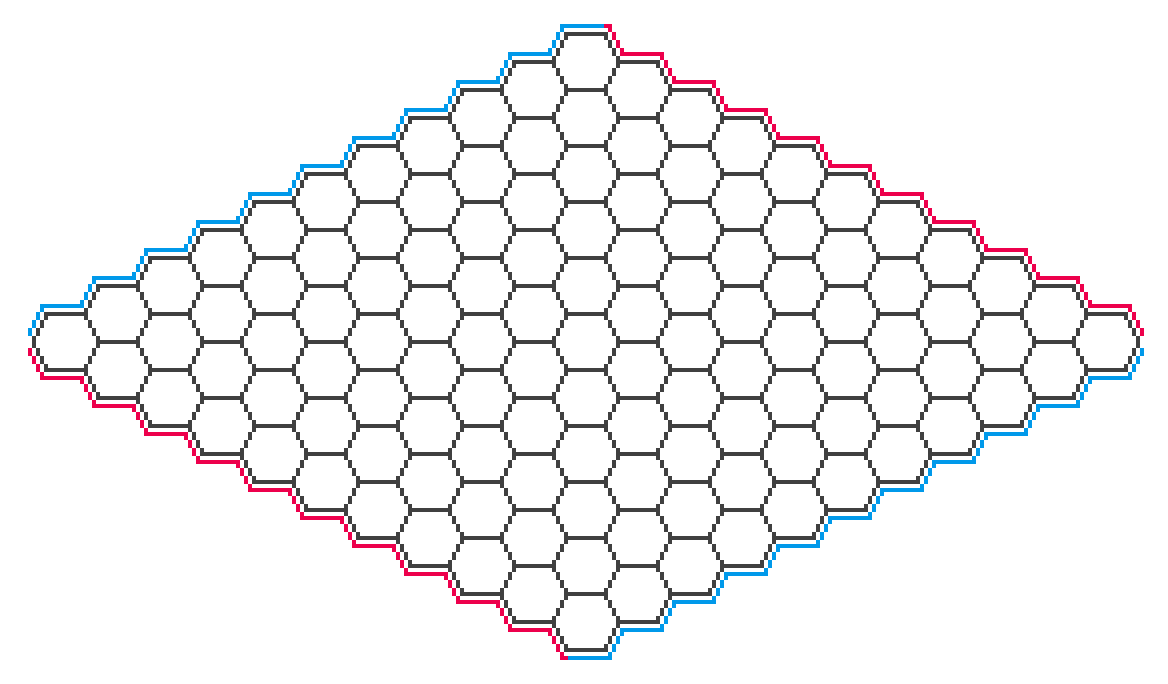 An empty hex board.